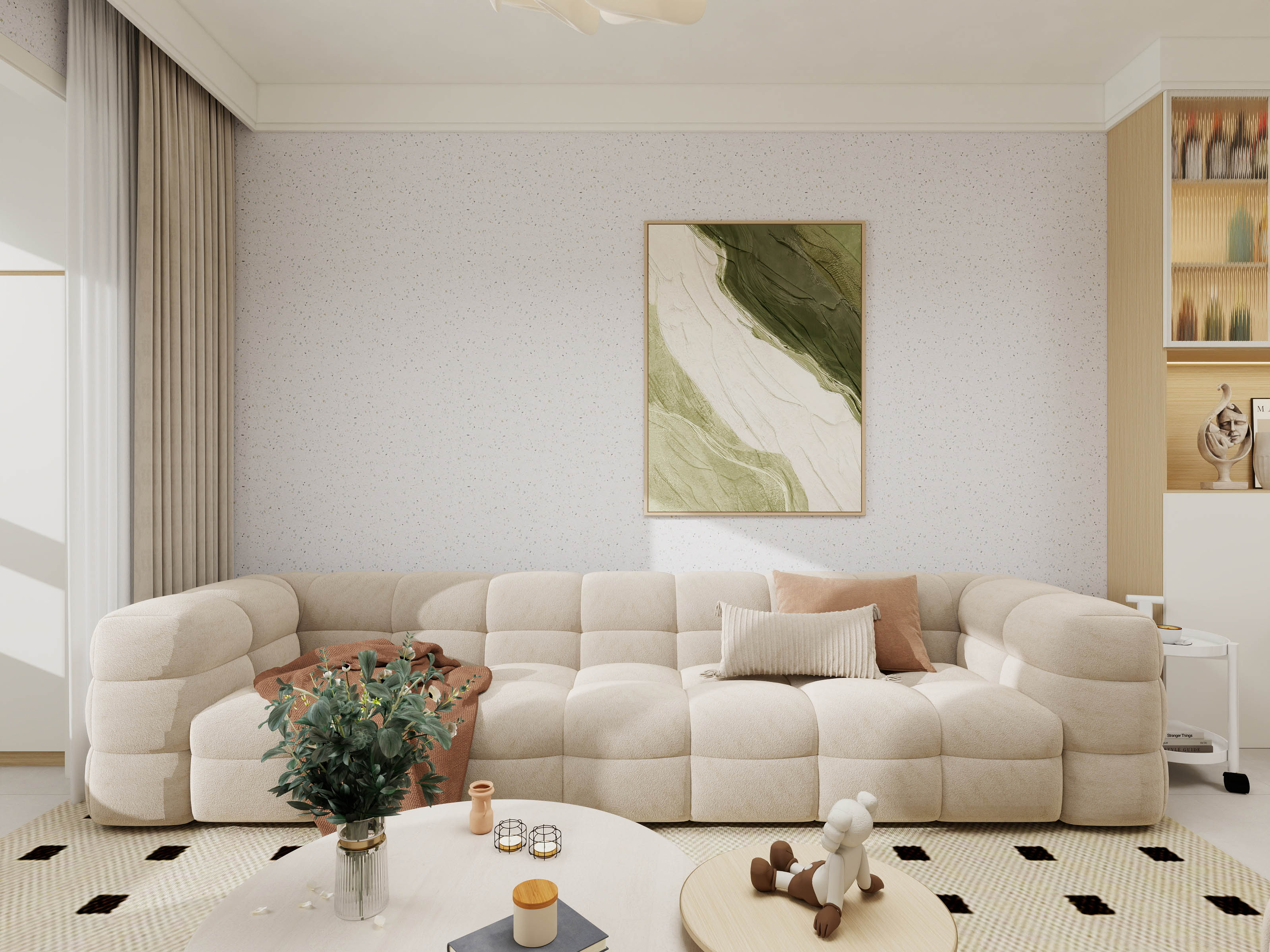 玛拉彩石——一种替代腻子粉、替代乳胶漆的新型无机干粉涂料